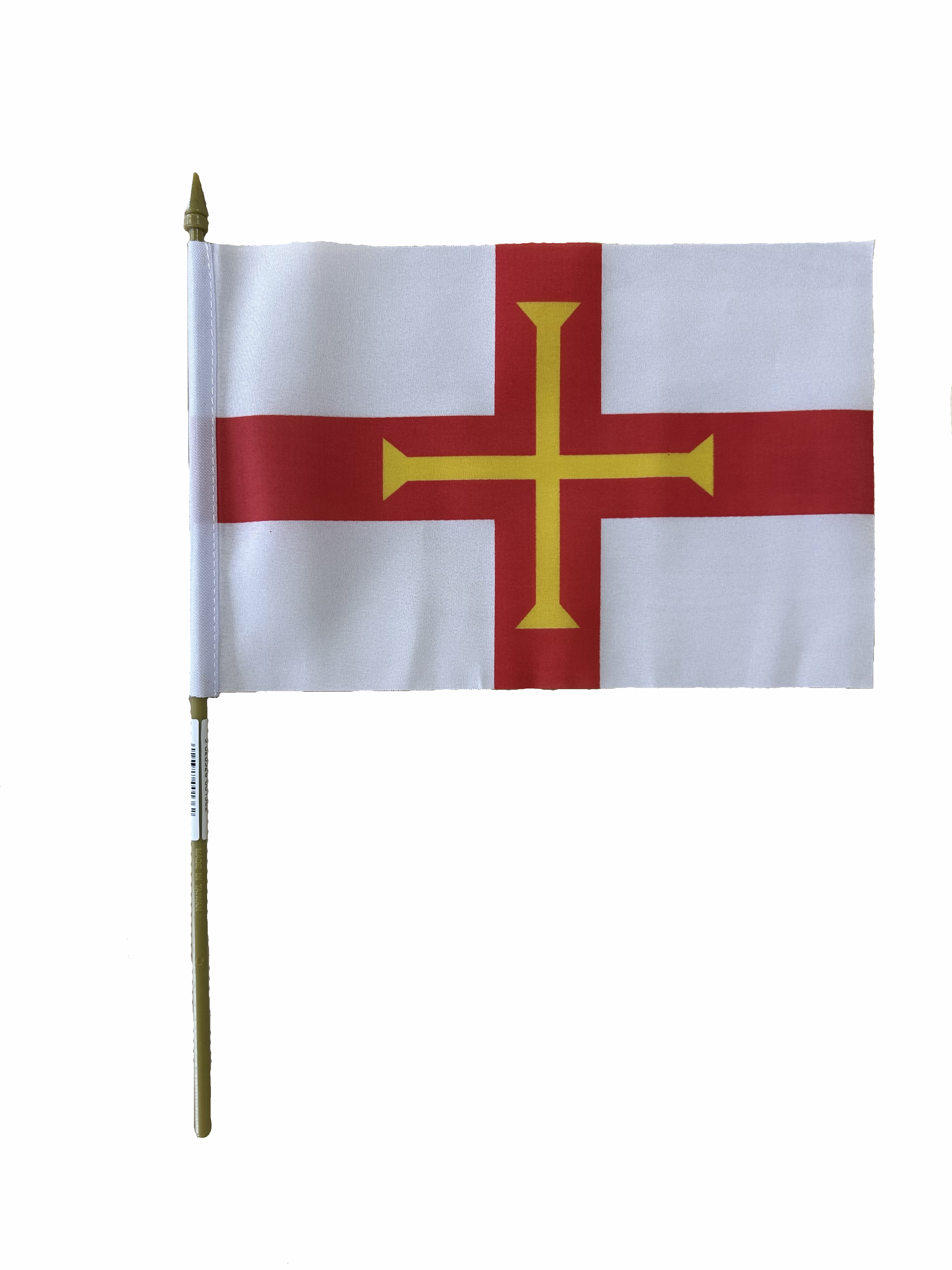 Guernsey handheld flag